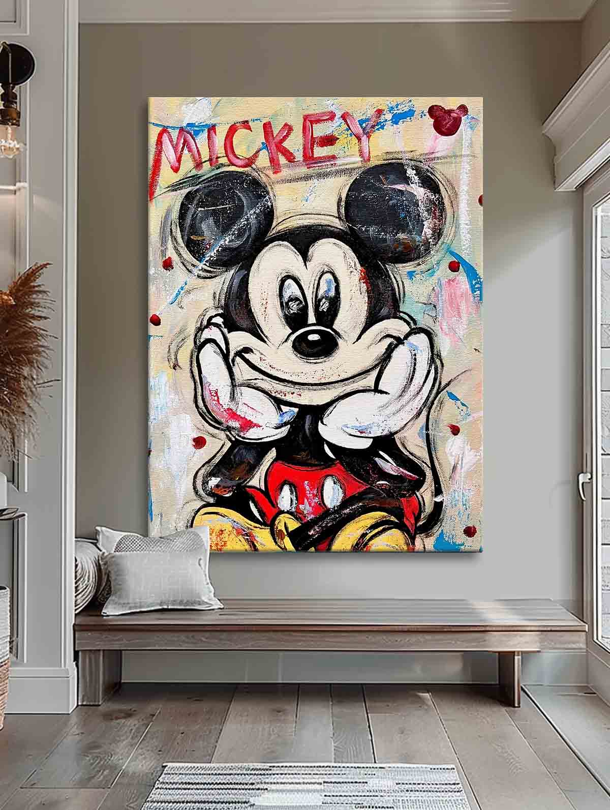 Mickey Mouse Graffiti Art PE191 - Neutralighting