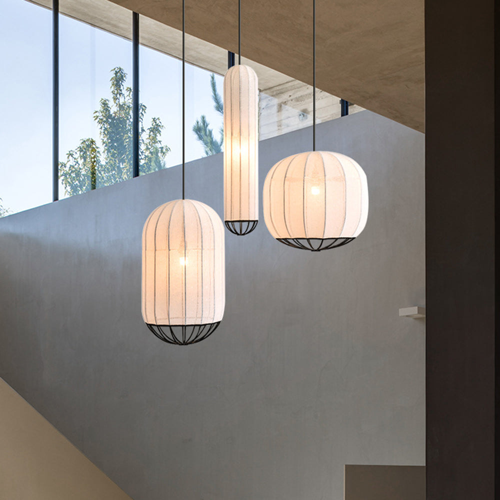 Ritta Pendant Light, Fabric - Neutralighting
