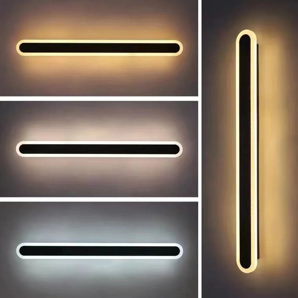 Orral Outdoor Wall Lamp Linear Oval