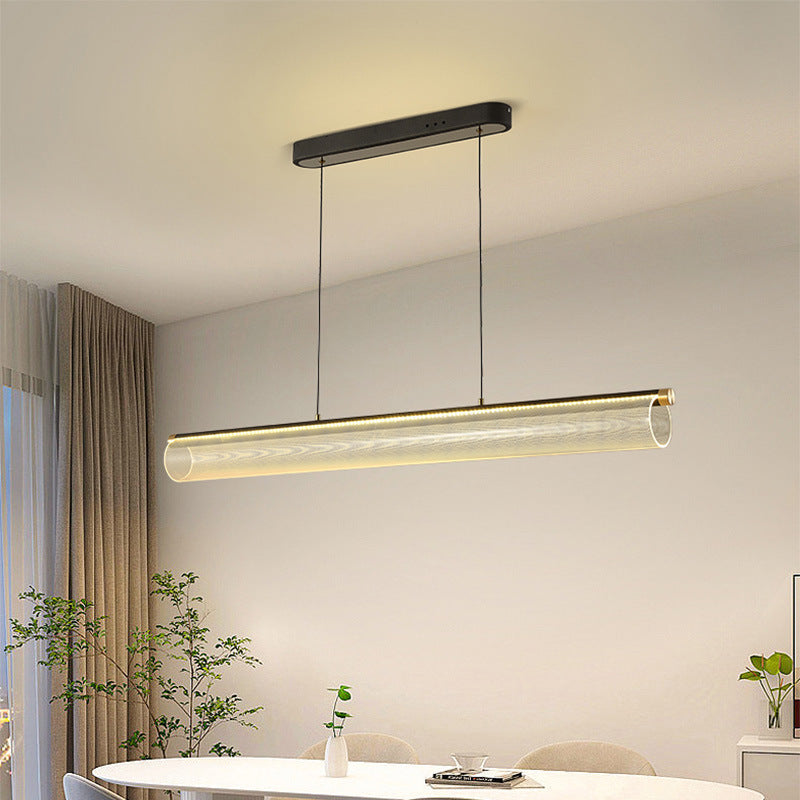 Arisha Modern LED Pendant Light Clear Metal Tea/Dining/Living Room - Neutralighting
