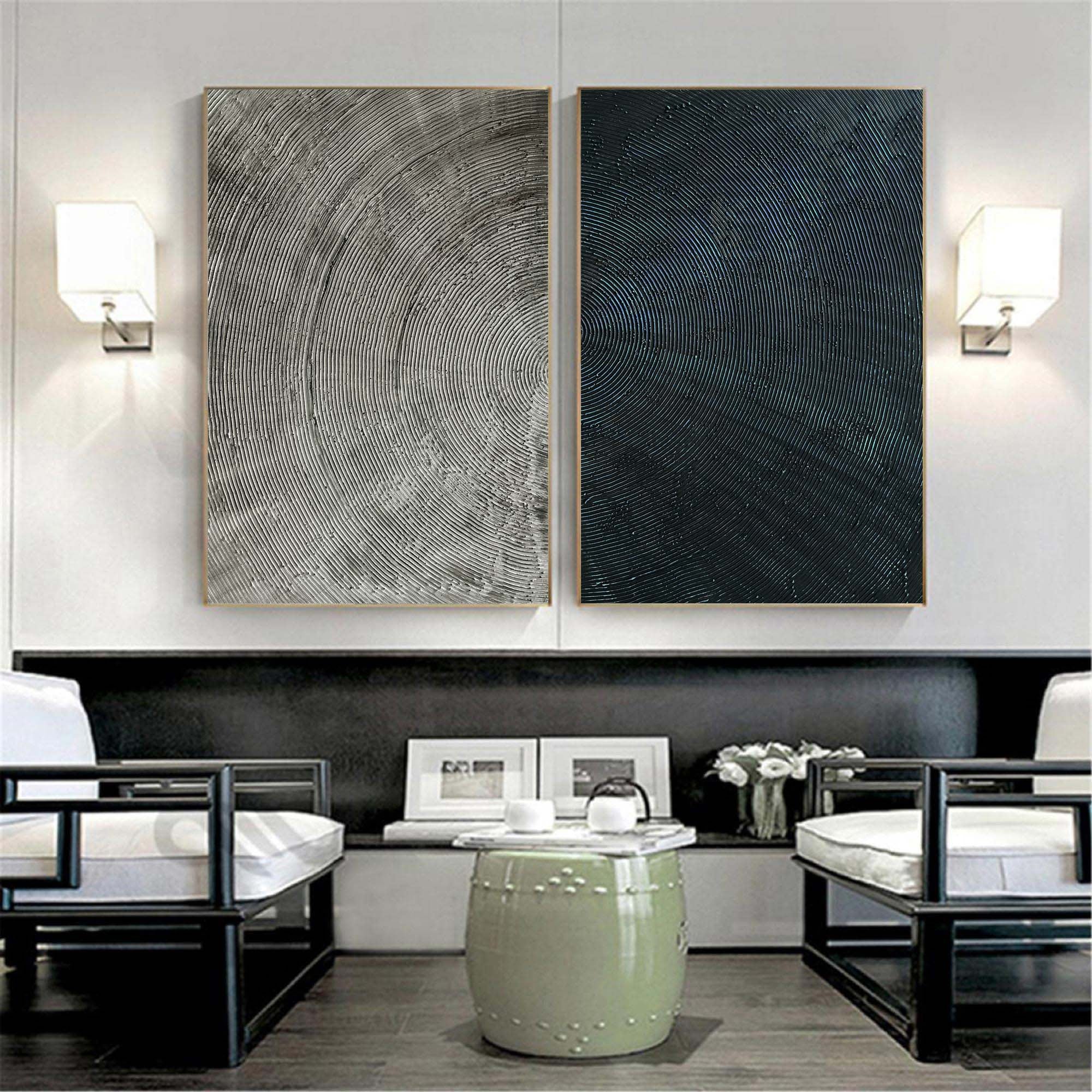 Set of 2 Abstract Art