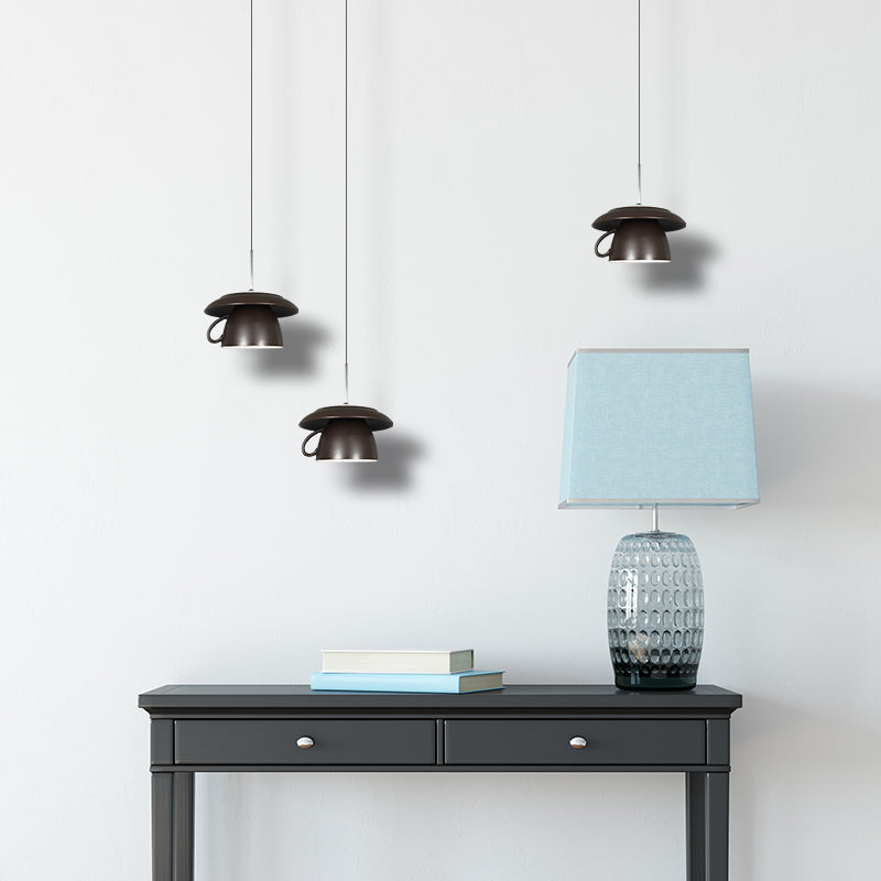 Valentina Pop Art Cup Ceramic LED Pendant Light Study Bedroom - Neutralighting