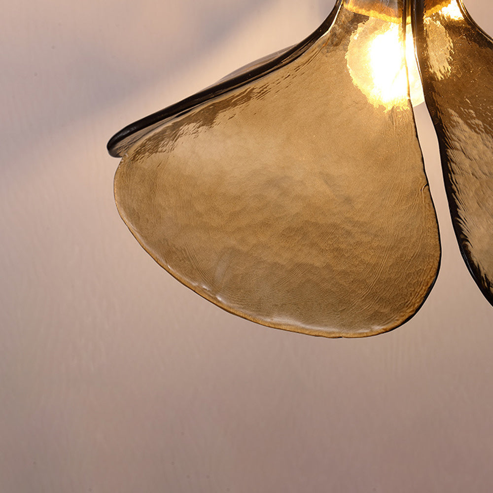 Arisha Handmade Retro Glass Pendant Light, Four-leaf Flower - Neutralighting