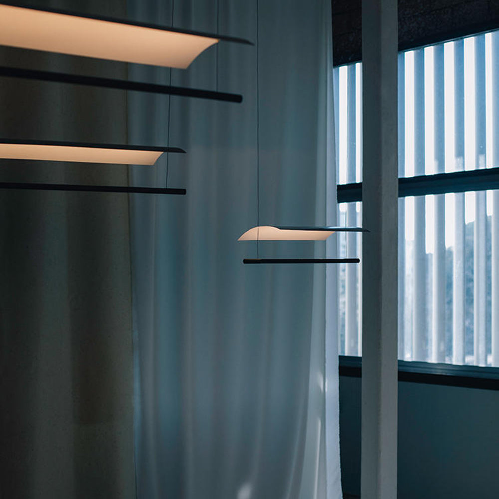 Arisha Minimalist Linear Metal Pendant Light - Neutralighting