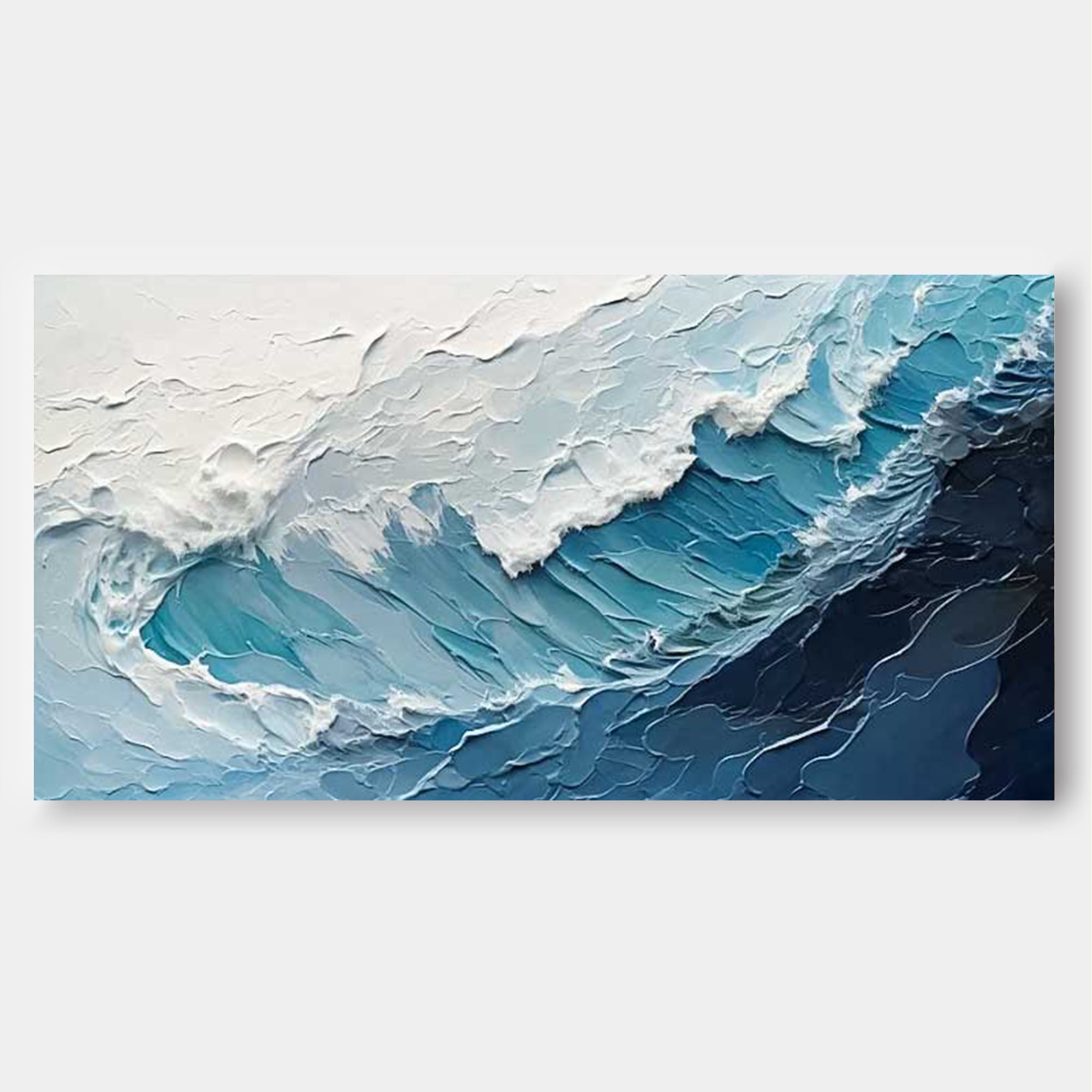 Wall Art Beach & Ocean Minimalist Wave Layer