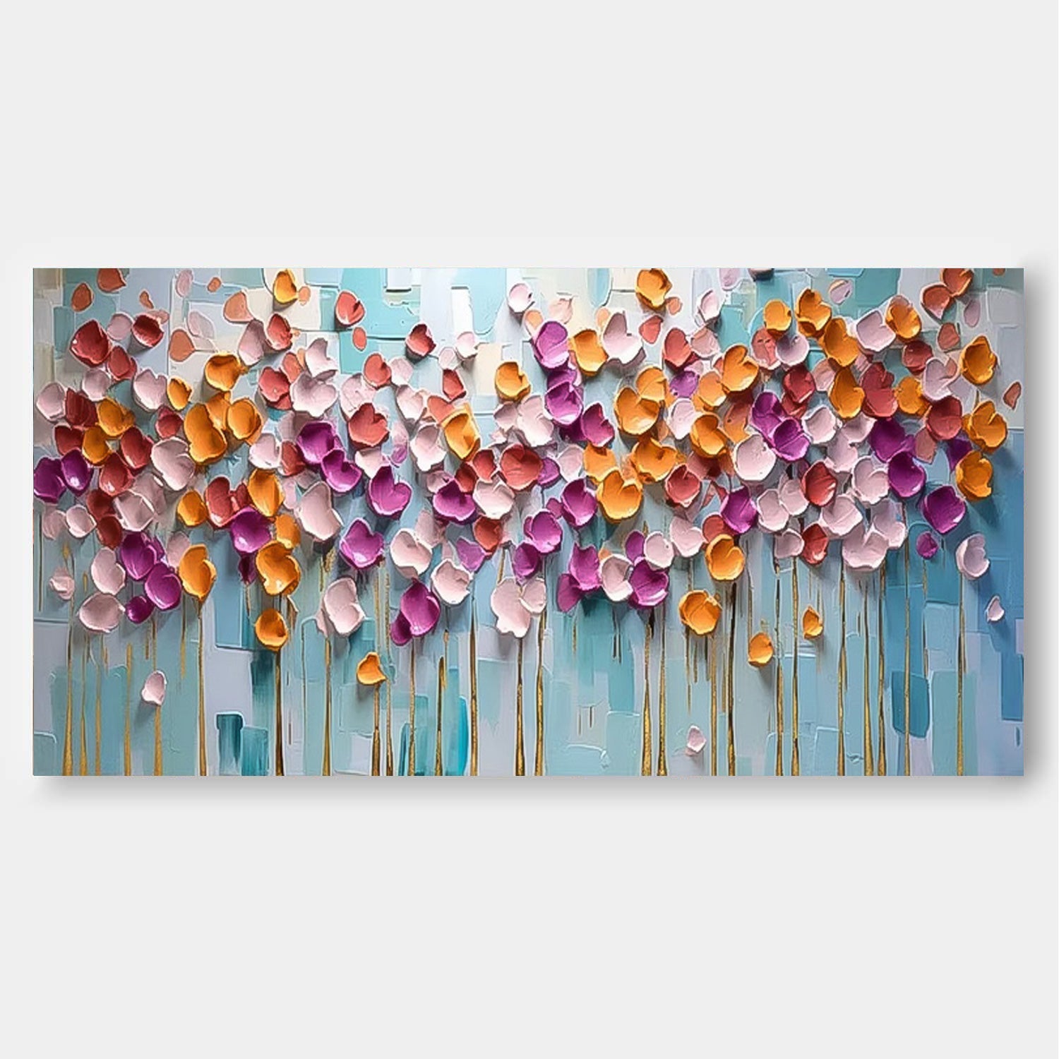 Wall Art Contemporary Flower Impressionist Pop
