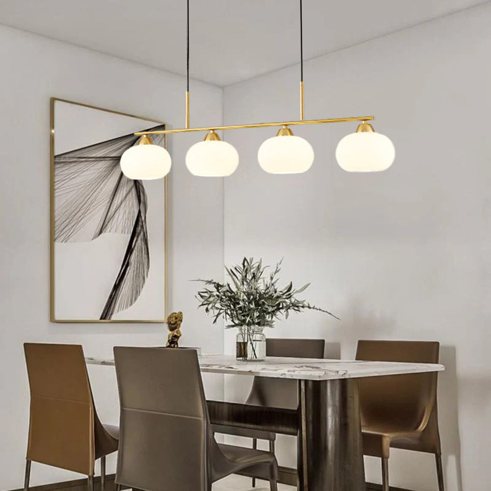Valentina Modern Nordic Simple Pendant Light, Black/Gold