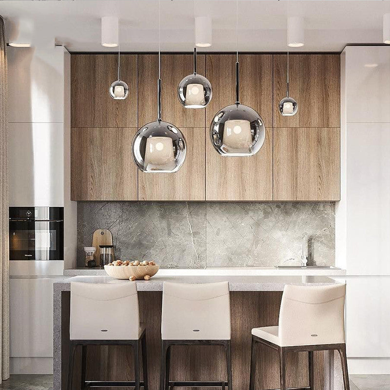 Valentina Pendant Light Glass Modern Sphere LED Dining Room - Neutralighting