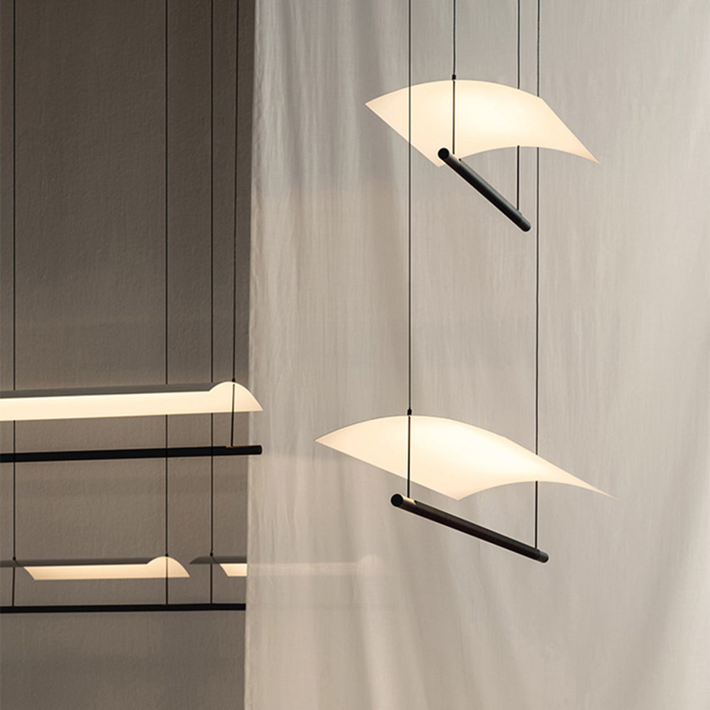 Arisha Minimalist Linear Metal Pendant Light - Neutralighting