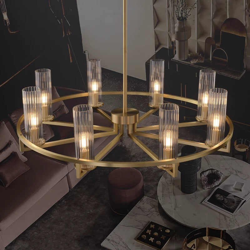 Arisha Post Modern Designer LED Pendant Light Glass/Metal Living Room/Badroom - Neutralighting
