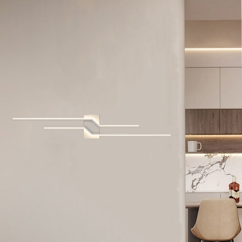 Arisha Minimalist Linear Metal Vanity Wall Light - Neutralighting