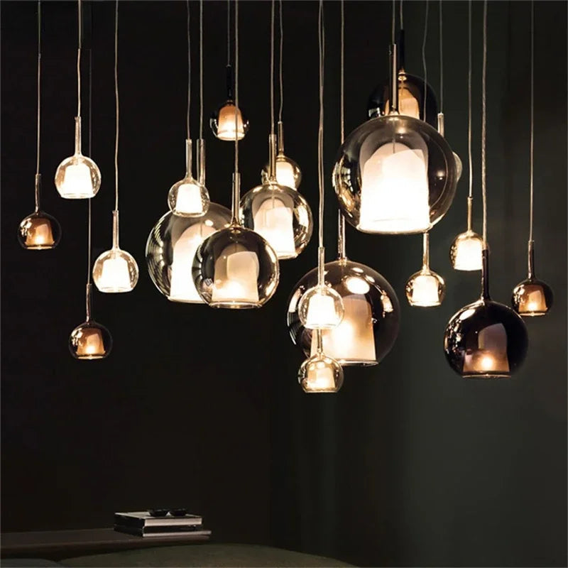 Valentina Pendant Light Glass Modern Sphere LED Dining Room - Neutralighting