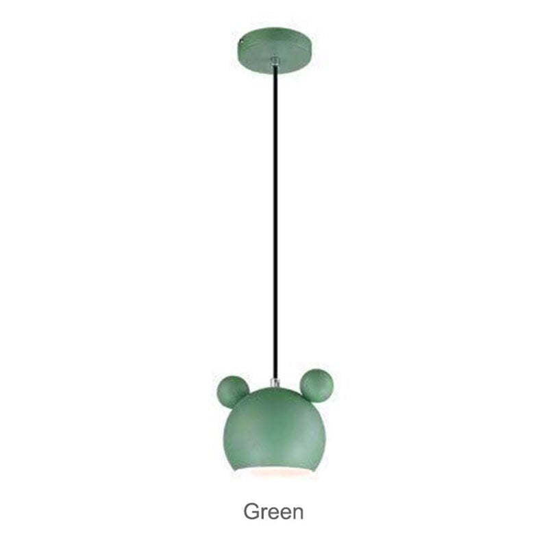 Valentina Mouse Head Pendant Light, 5 Colour - Neutralighting