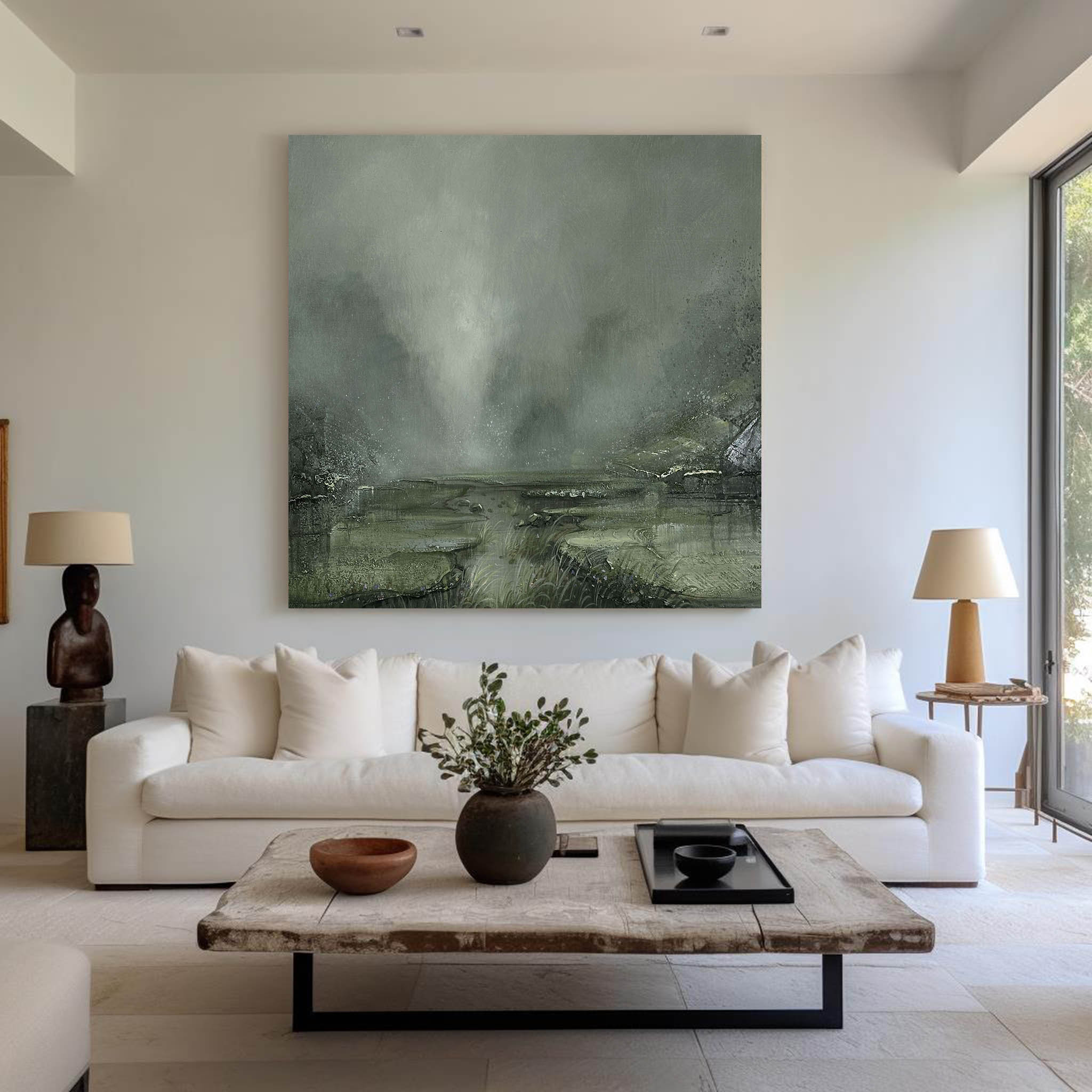 Abstract Landscape Art ABLS36 - Neutralighting