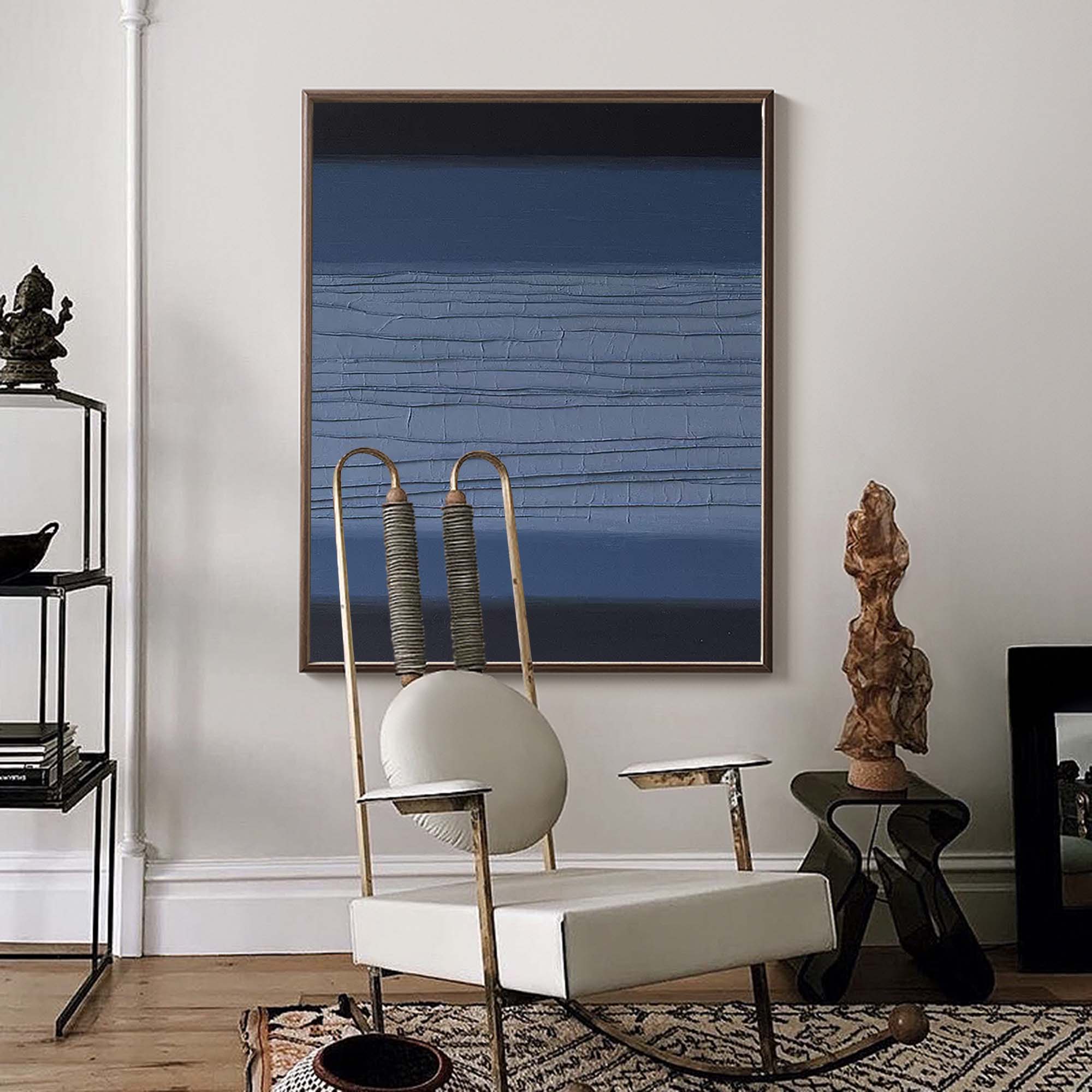 Wall Art Minimalist Neutral Layer Serene