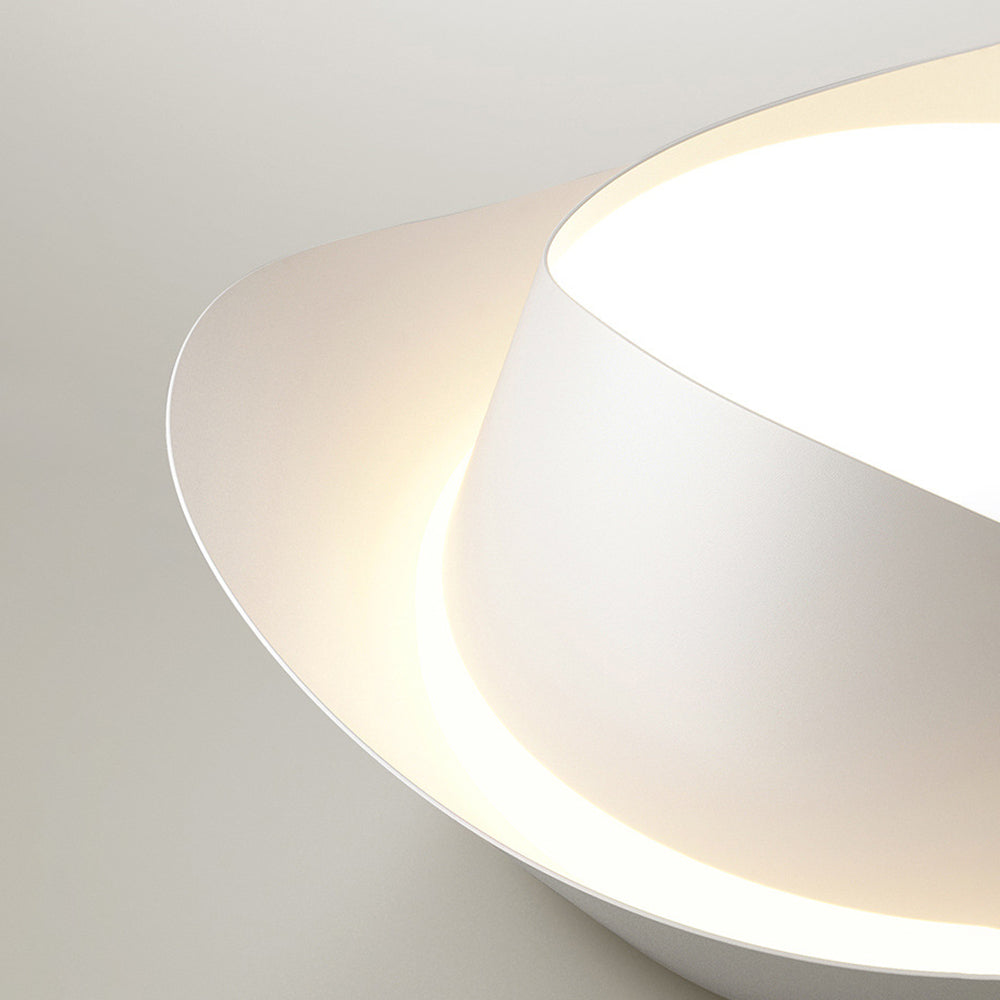 Arisha Art Deco Flower Shape Pendant Light, White - Neutralighting