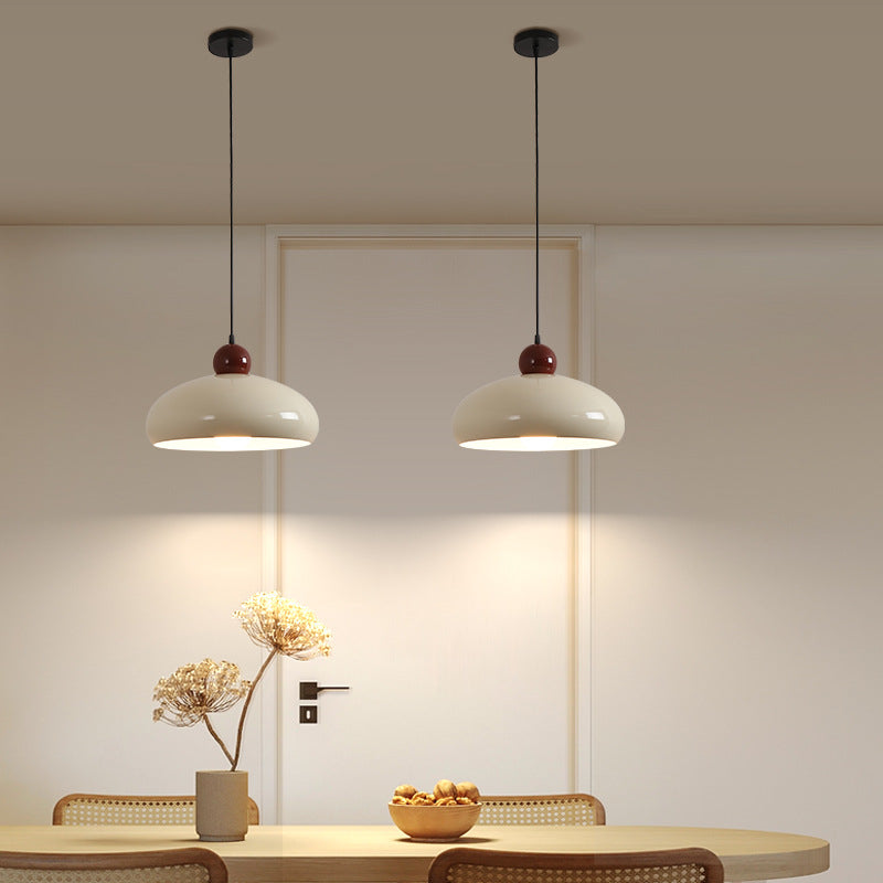Arisha Modern Decorative LED Pendant Light Pink Metal Living Room - Neutralighting