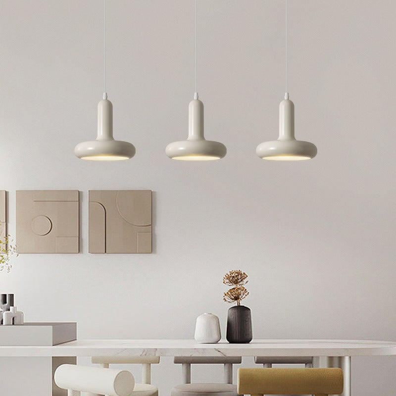 Arisha Modern Minimalist Cream Style Pendant Light White Bedroom - Neutralighting