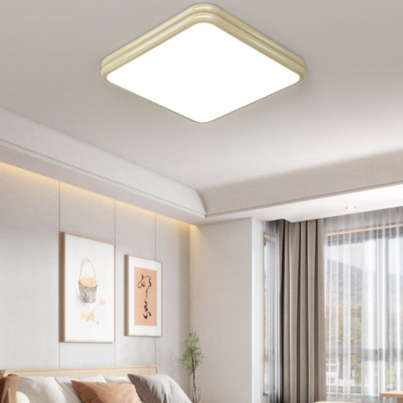 Valentina Retro LED Flush Mount Ceiling Light Metal/Acrylic Living Room - Neutralighting