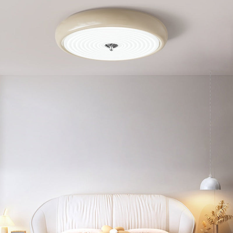 Valentina Modern LED Flush Mount Ceiling Light Acrylic Metal Living Room - Neutralighting