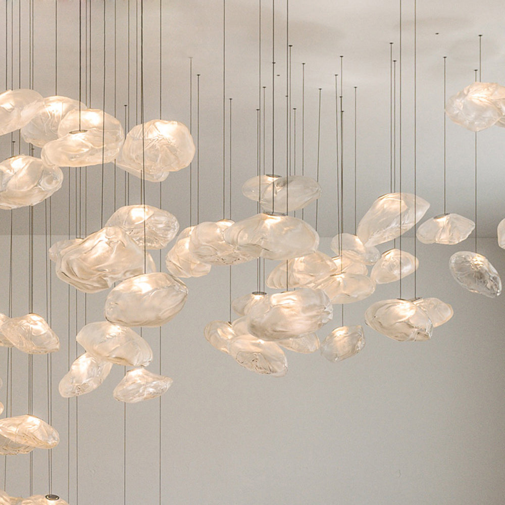 Avi Minimalist Spherical Glass Pendant Light, 3 Colour - Neutralighting