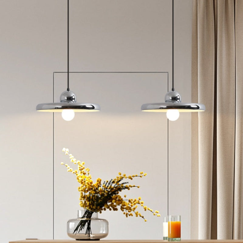 Arisha Modern Decorative LED Pendant Light Pink Metal Living Room - Neutralighting
