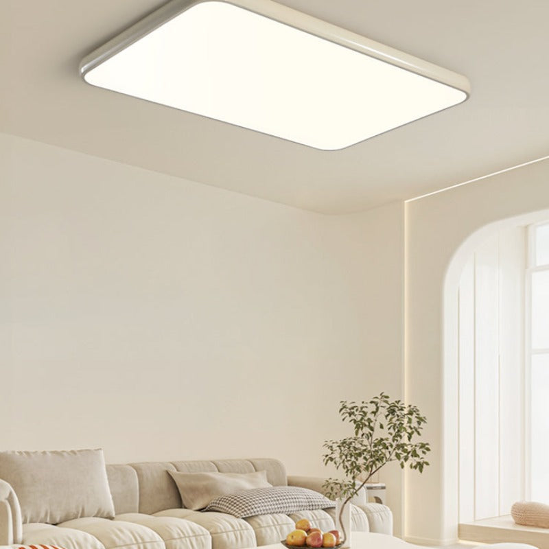 Valentina Retro LED Flush Mount Ceiling Light Metal/Acrylic Living Room - Neutralighting