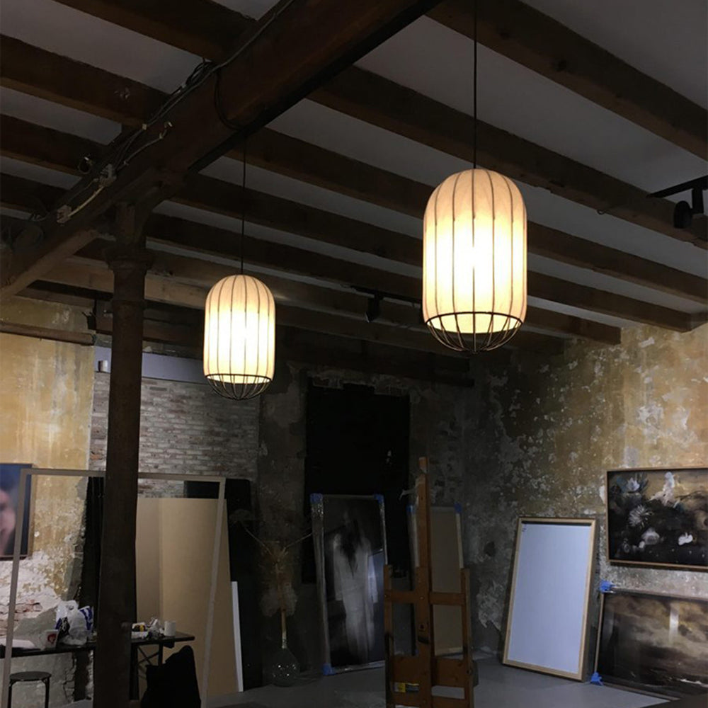 Ritta Pendant Light, Fabric
