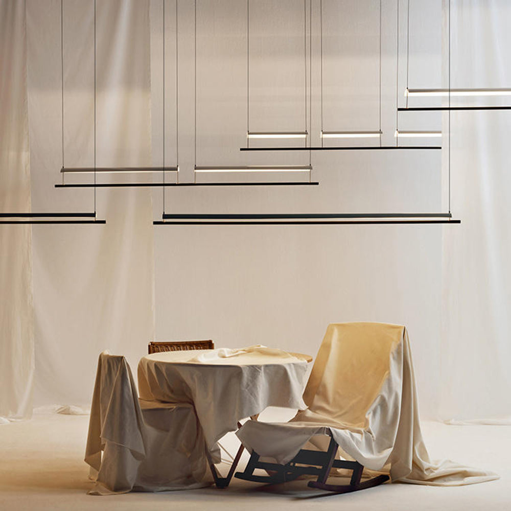 Arisha Minimalist Linear Metal Pendant Light - Neutralighting