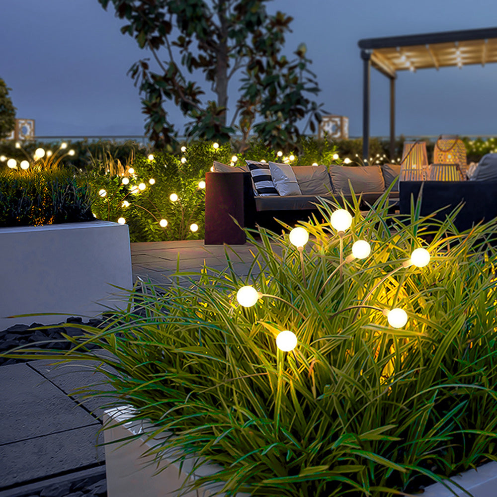 Ray Modern Metal Firefly Multi Lamp holder Outdoor Decoration Post Light - Neutralighting
