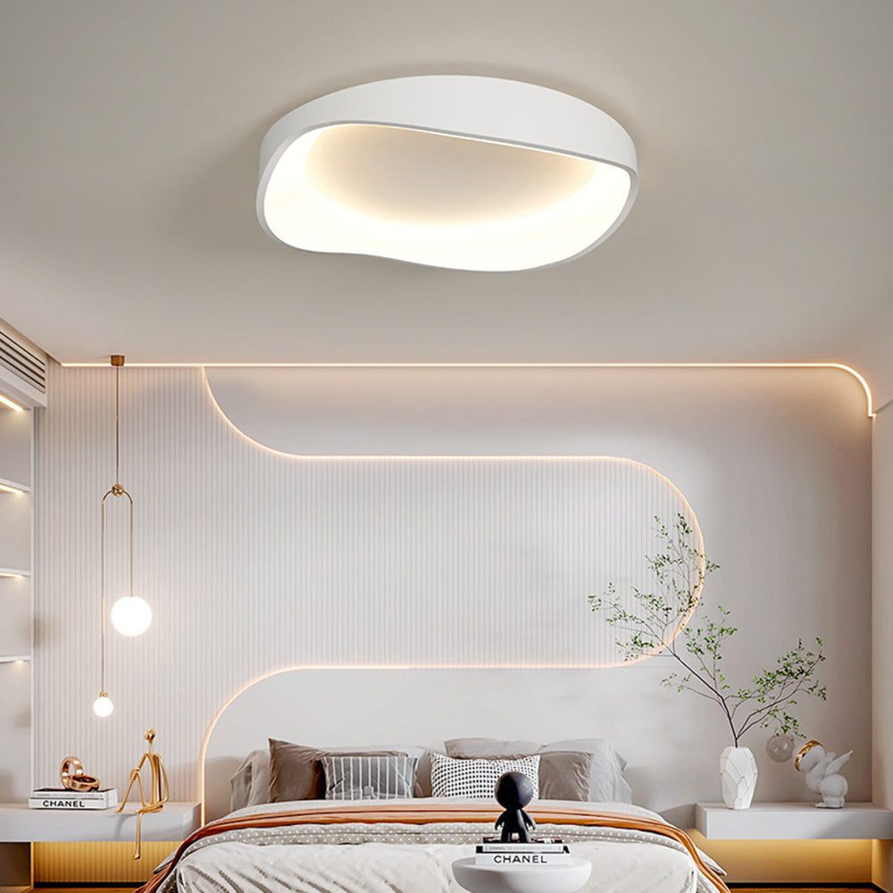 Arisha Modern Wave Flush Mount Ceiling Light - Neutralighting