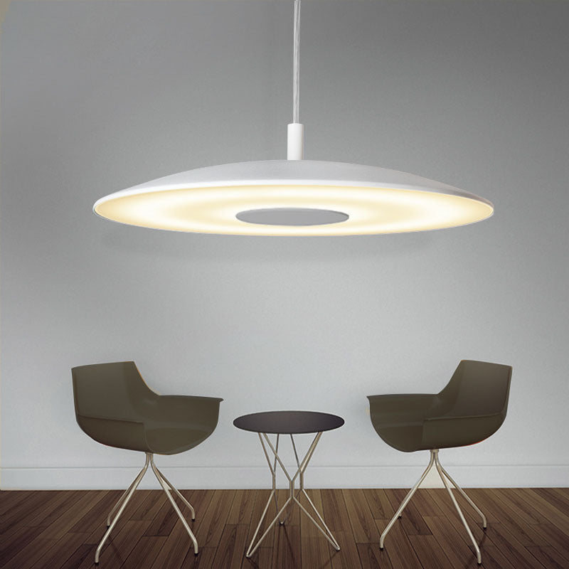 Arisha kitchen Pendant Light White& Nickel Post Modern - Neutralighting