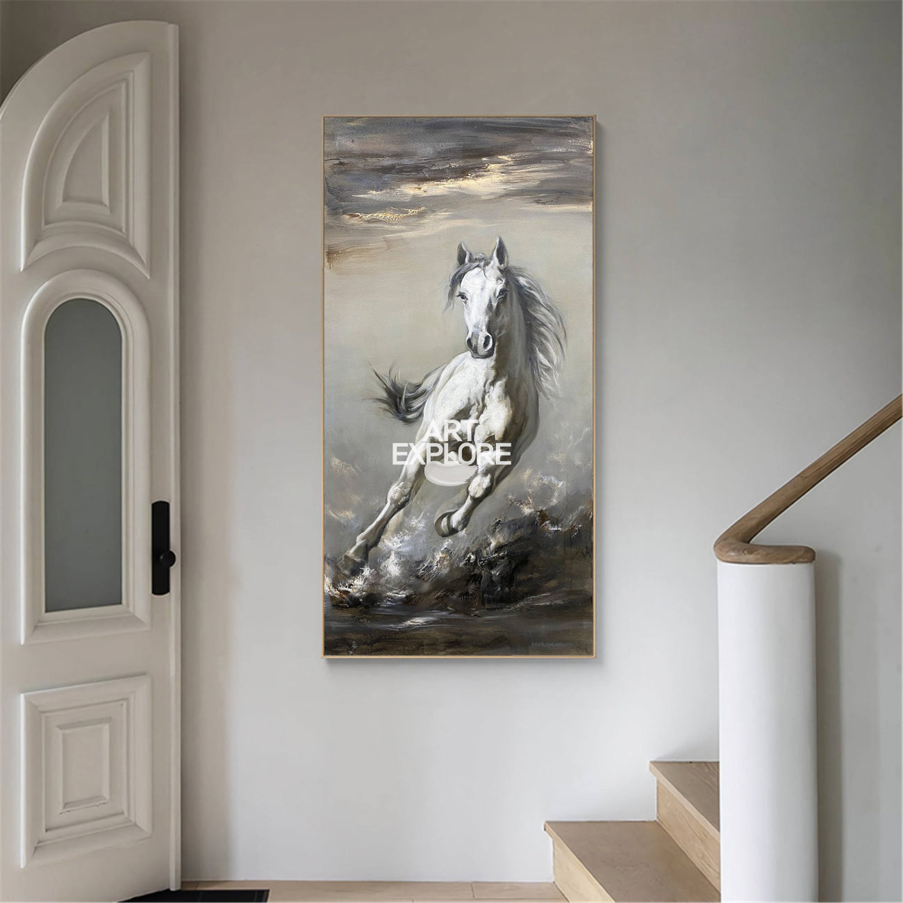 Alaric Horse Canvas Wall Art