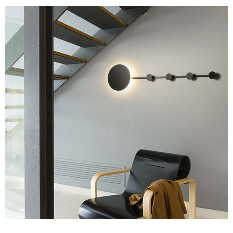 Arisha LED Porch Wall Hanging Coat Rack Creative Wall Lamp - Neutralighting