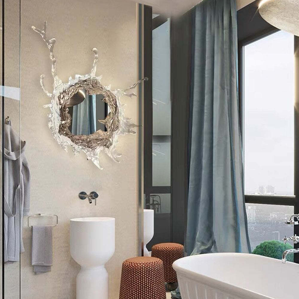 Kristy Wall Lamp Water Ripple Mirror Light - Neutralighting