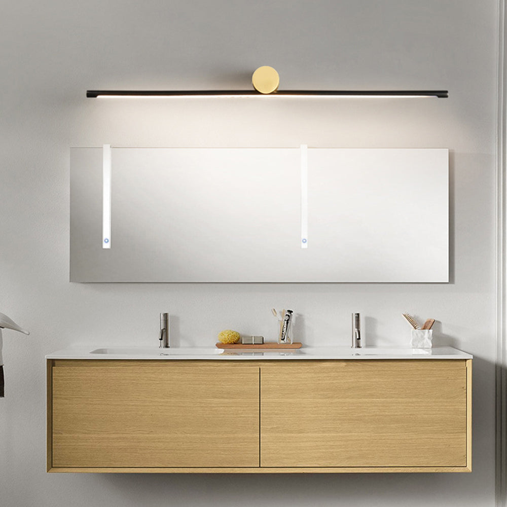 Arisha Minimalist Linear Acrylic Wall Lamp Mirror Front Vanity Light - Neutralighting