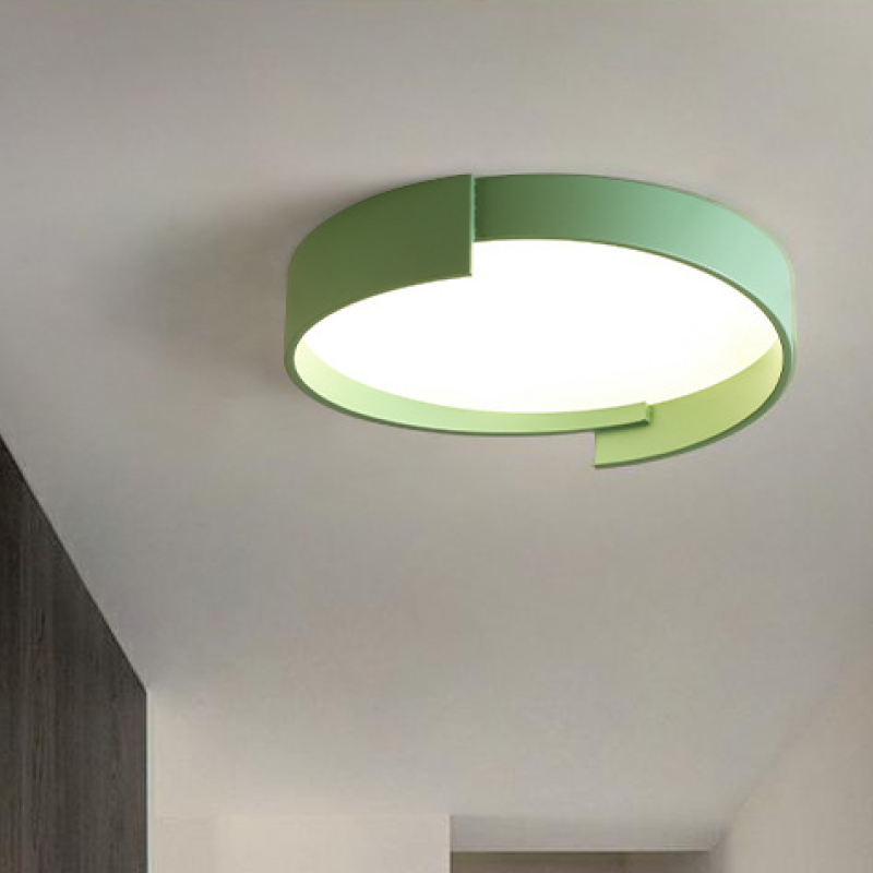 Arisha Modern Round Flush Mount Ceiling Light LED Double Layer - Neutralighting