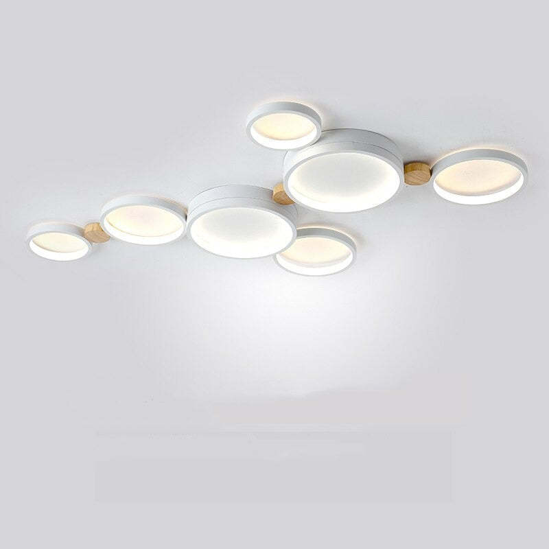 Arisha Round Flush Mount Ceiling Light 3 Colour 3/4/5/6/7 Heads - Neutralighting