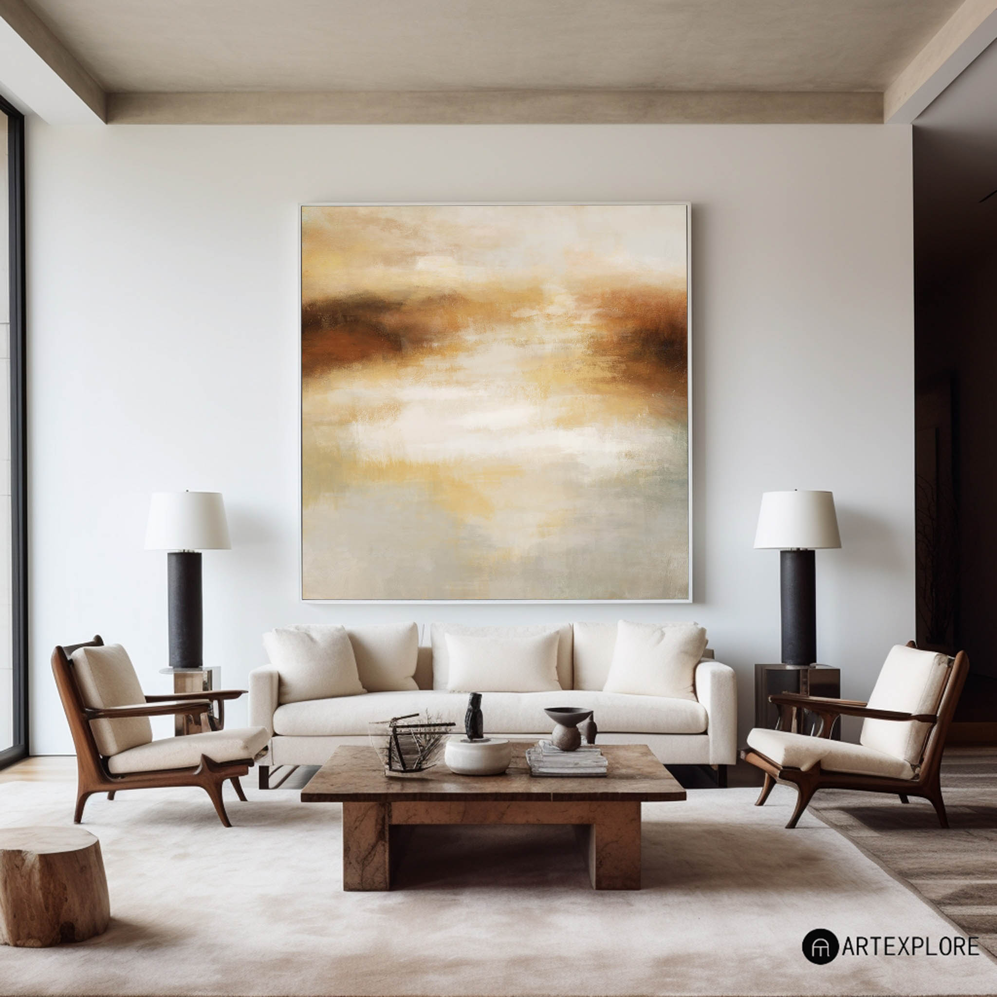 Abstract Landscape Art ABLS30 - Neutralighting