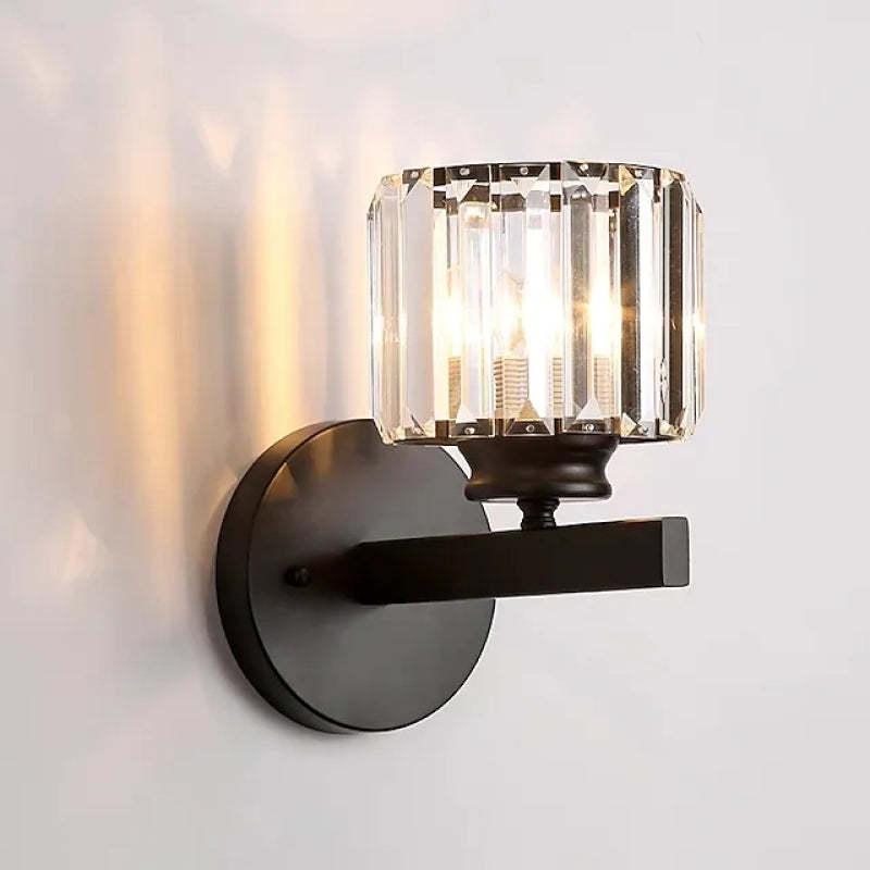 Arisha Modern LED Crystal Wall Lamp Square, Round - Neutralighting