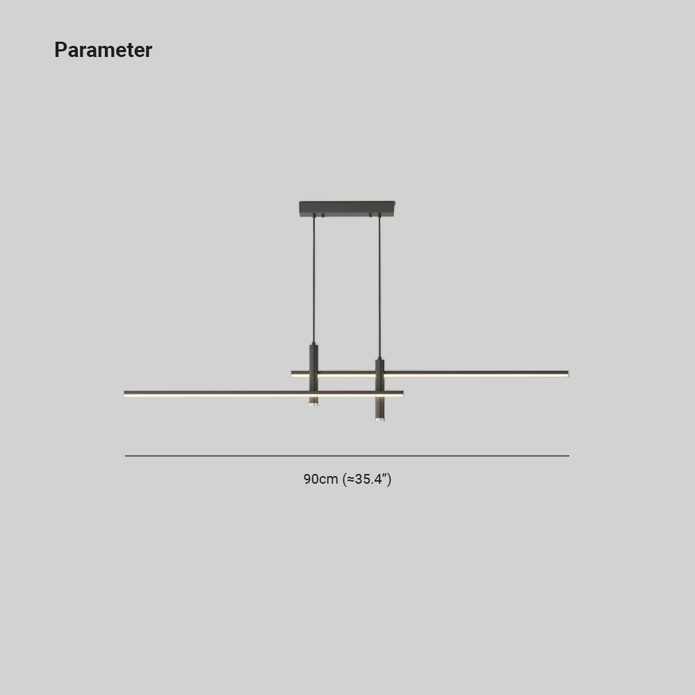 Prym Pendant Light Modern Linear Dining Room - Neutralighting