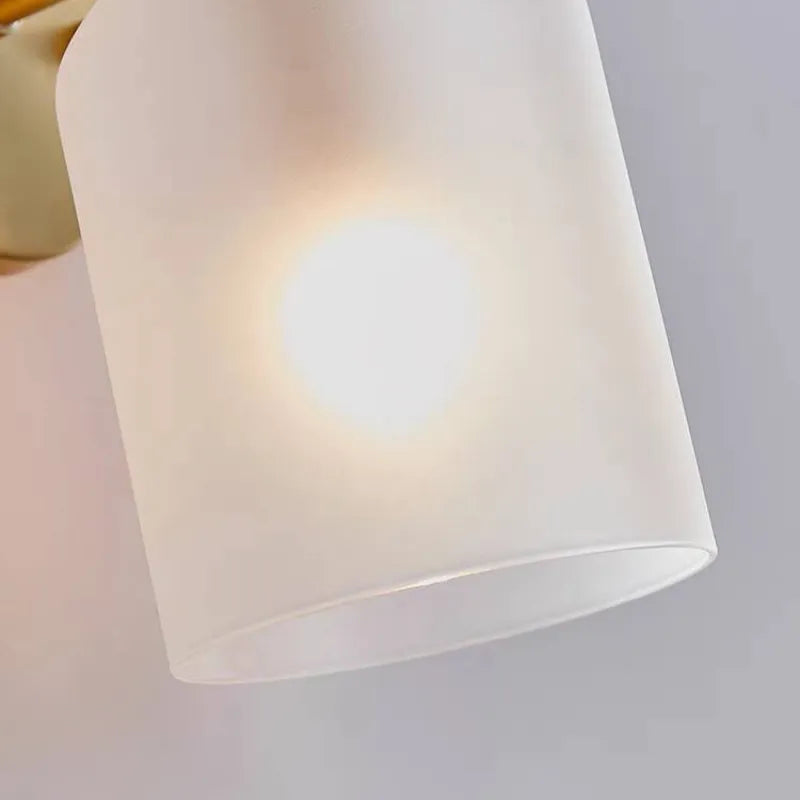 Arisha Wall Lamp Simple Double-head, White/Blue/Gray/Chrome, Bedroom - Neutralighting