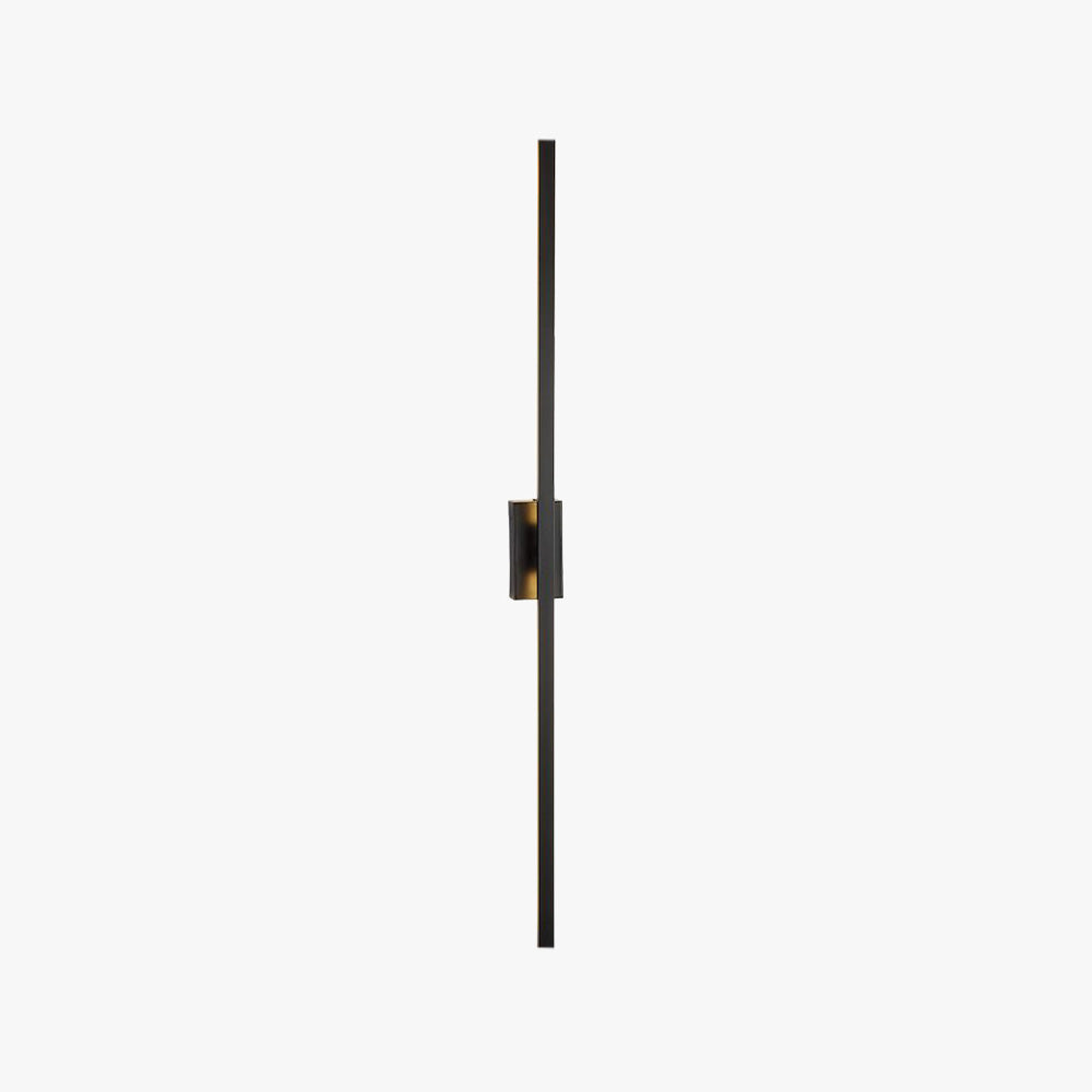 Arisha Minimalist Bar Black Metal Wall Lamp - Neutralighting