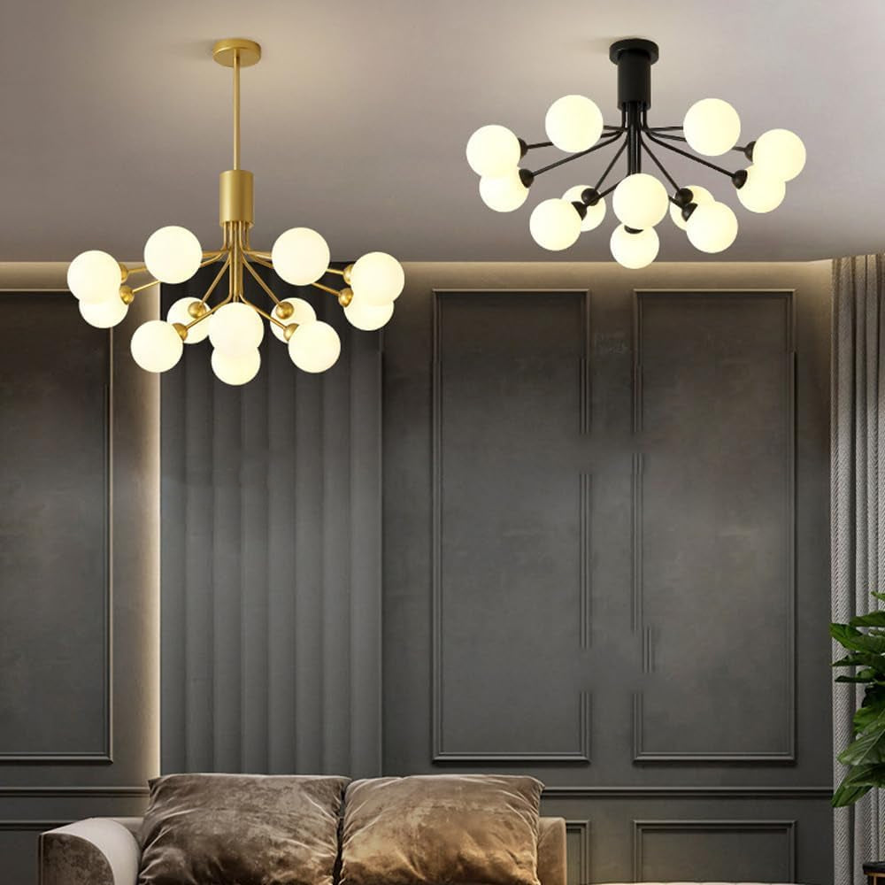 Valentina LED Chandelier Metal Living Room/Bedroom/Dining Room - Neutralighting