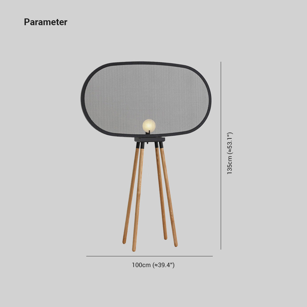 Cooley Modern Design Minimalistic Floor Lamp, Metal & Wood - Neutralighting