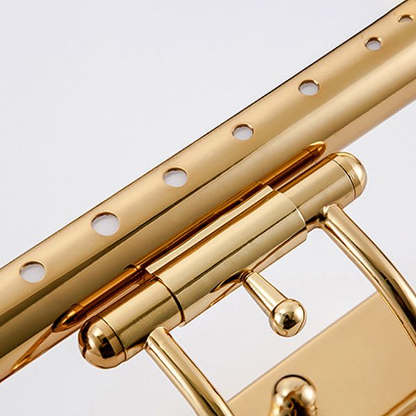 Tiffany Modern Linear Vanity Wall Lamp, Gold, Bathroom/Kitchen - Neutralighting