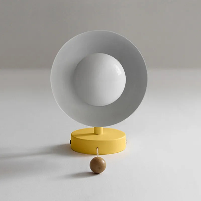 Valentina Modern LED Wall Lamp Metal Glass Bedroom White/Yellow/Pink/Green - Neutralighting