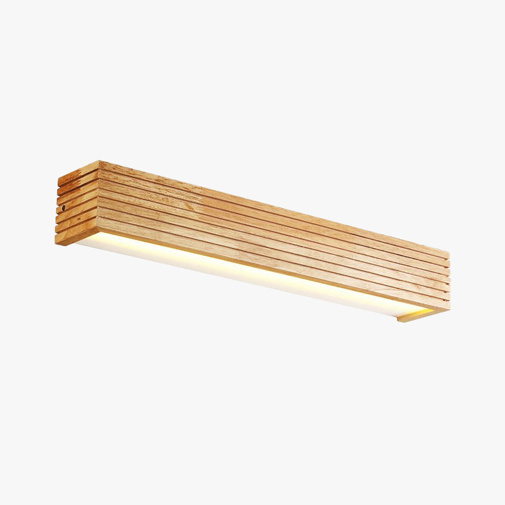 Muto Modern Wooden LED Indoor Wall Light, Bedroom - Neutralighting