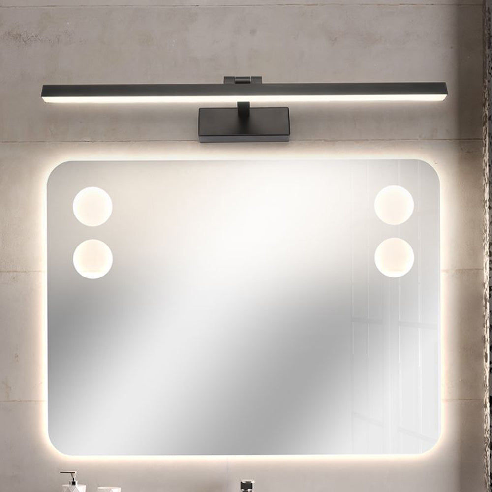 Arisha LED Rotatable Mirror Front Vanity Wall Lamp, Metal, Bathroom - Neutralighting