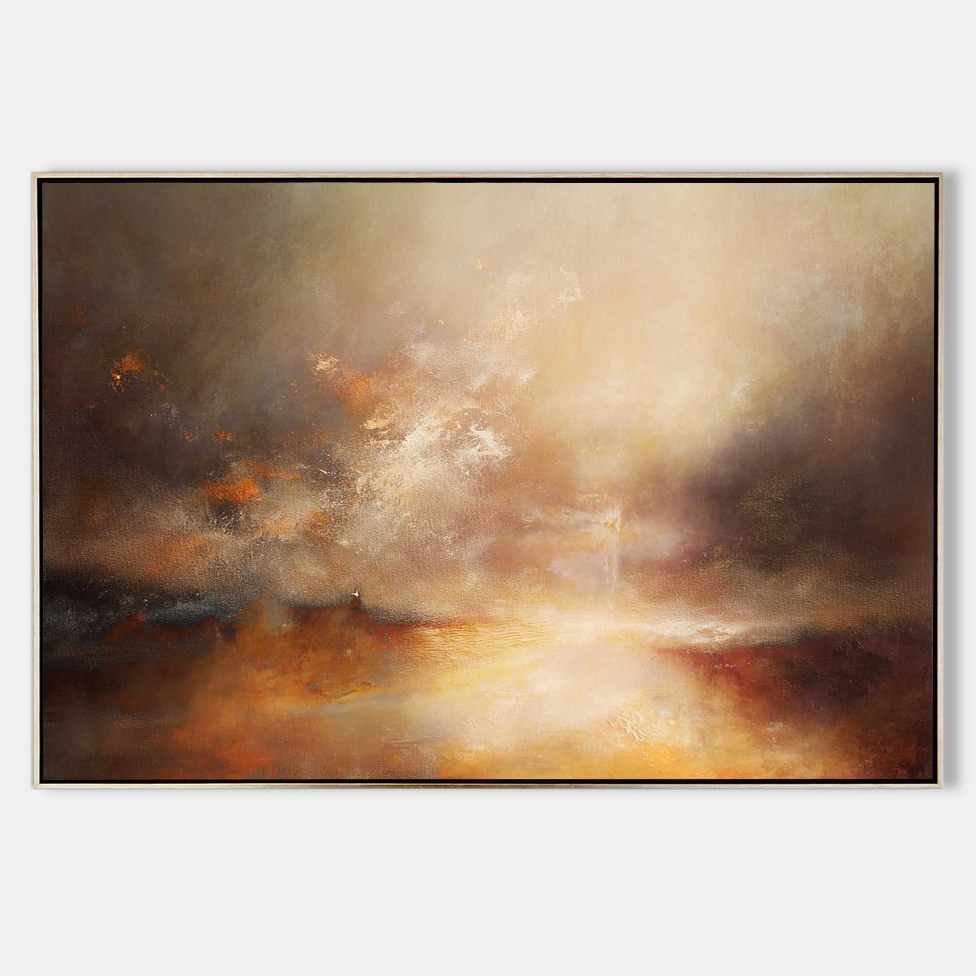 Abstract Costal Painting ABLH07 - Neutralighting